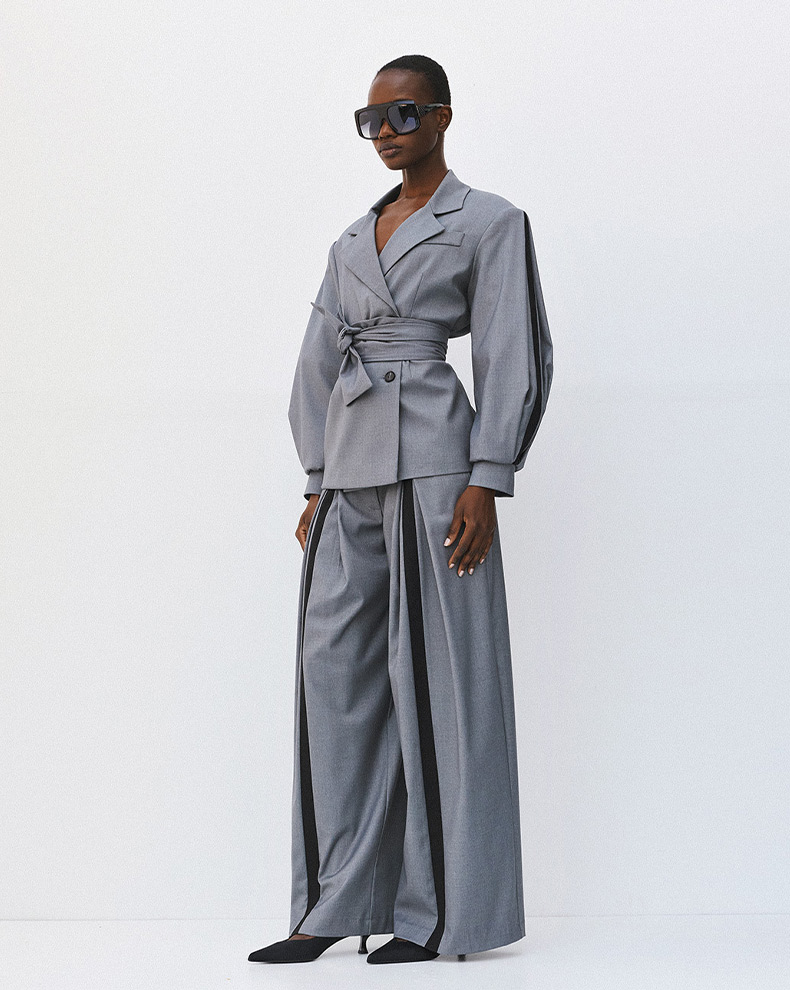 Pleated Trousers - Access Fashion