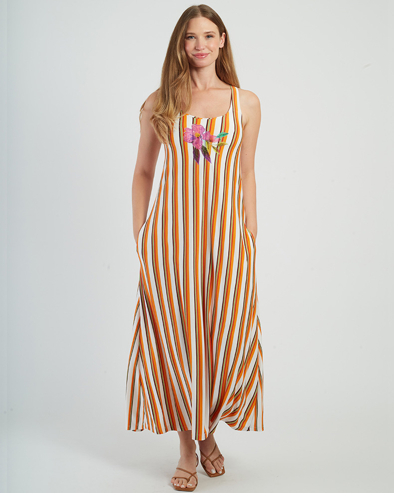 Long Jersey Dress - Rene Derhy