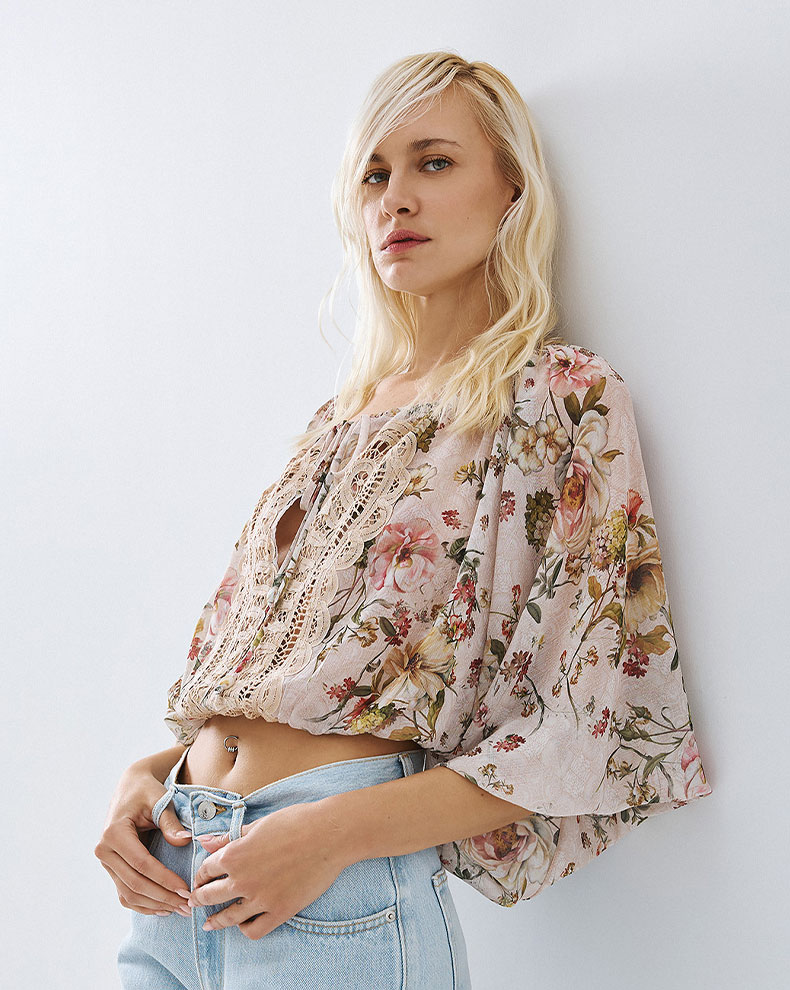Printed Blouse - Access Fashion