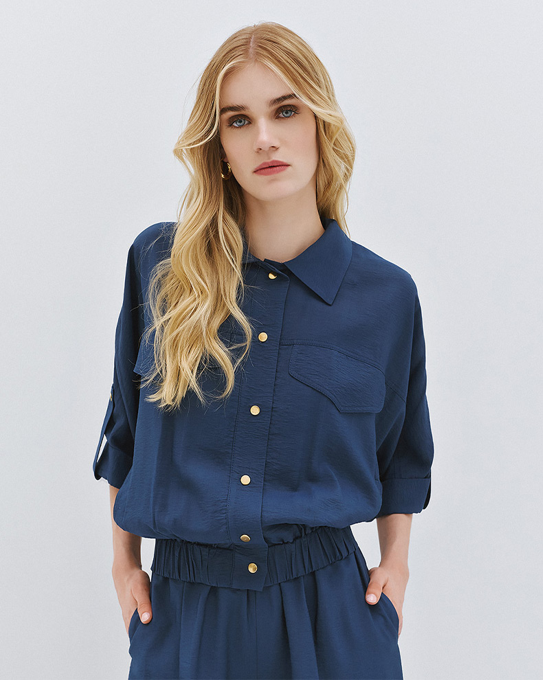 Jacket With Wide Sleeves - Access Fashion