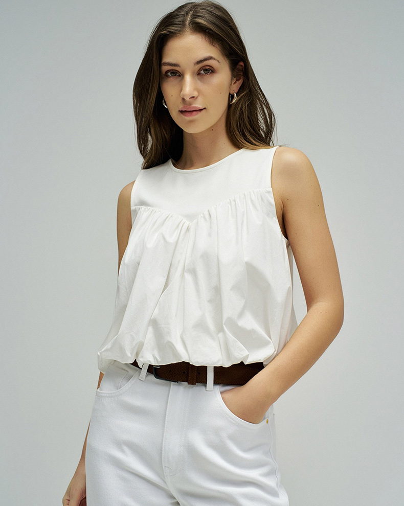 Top With A Baloon Effect - Salsa Jeans