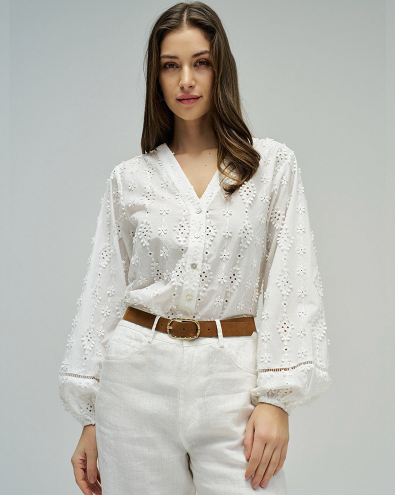 Embroidered Blouse - Salsa Jeans
