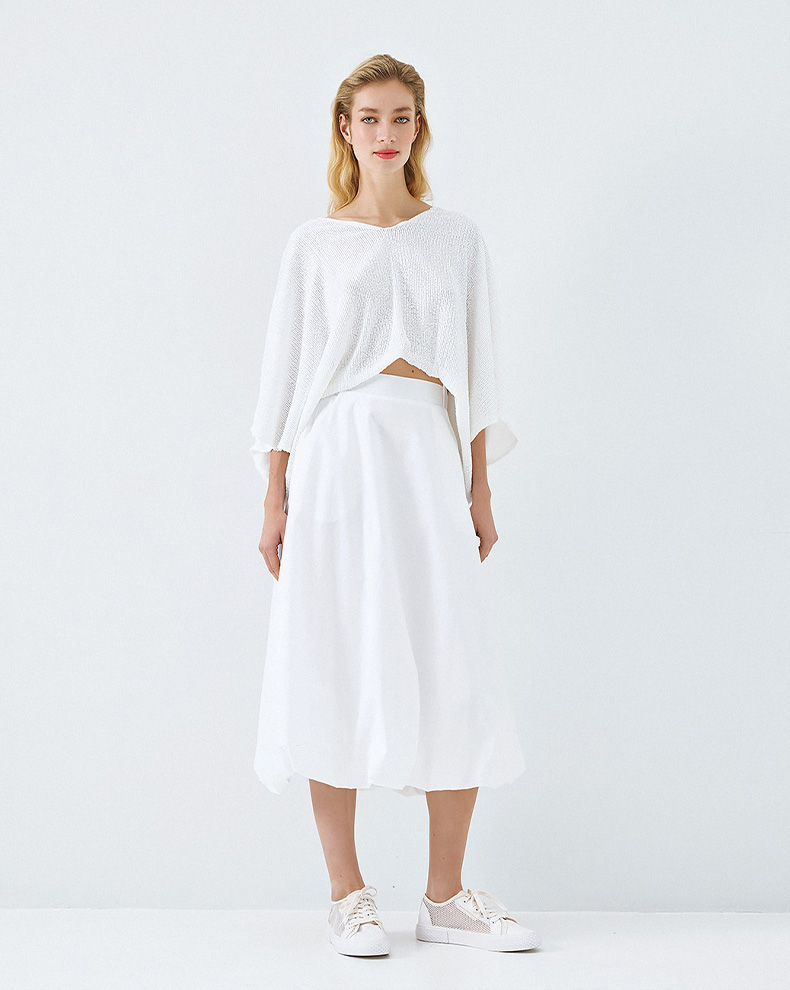 Balloon midi skirt - Access Fashion