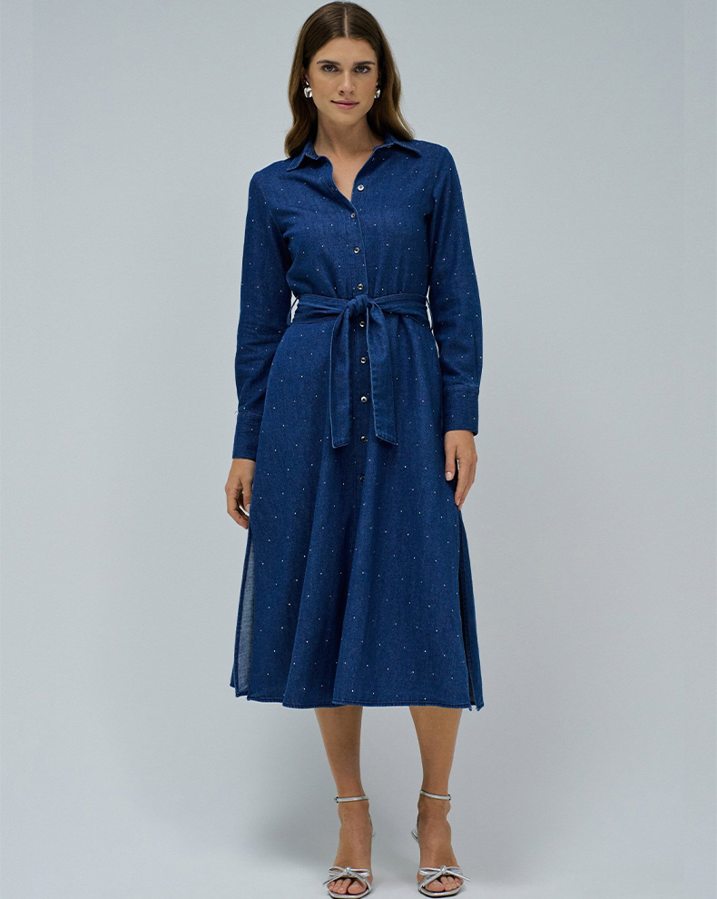 DRESS SHEATH WITH SPARKL