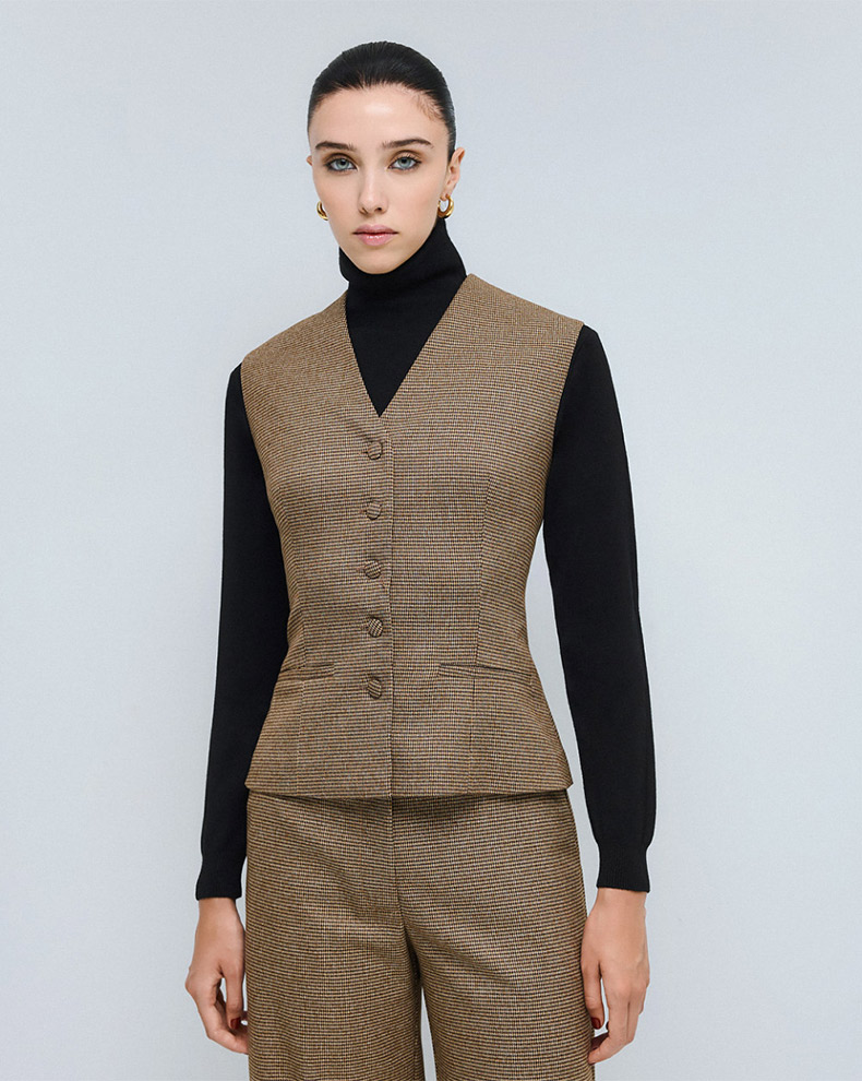 MINI CHECK VEST
