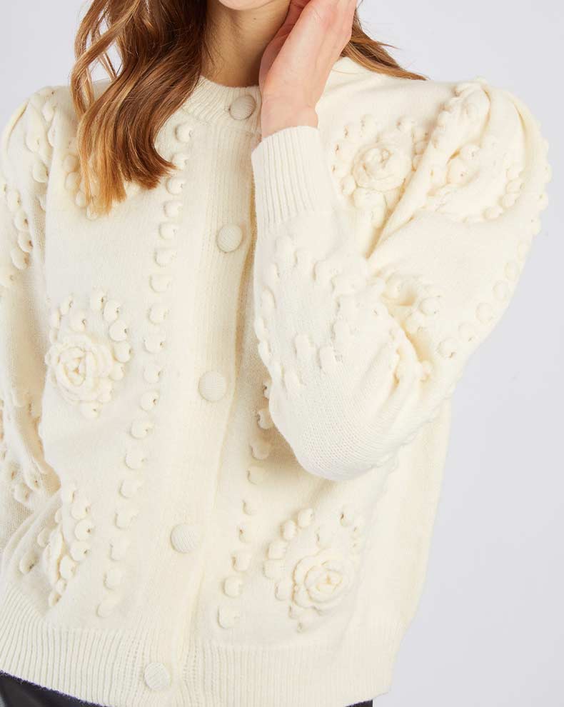 BABY GILET MAILLE