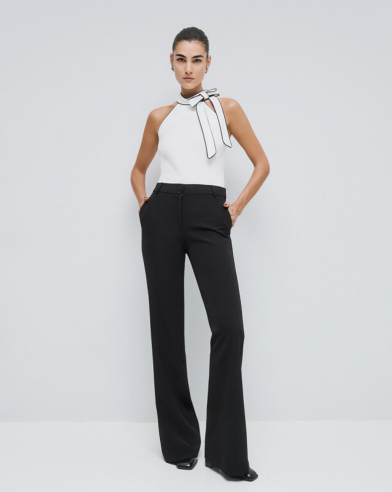 HIGH WAIST FLARE PANTS