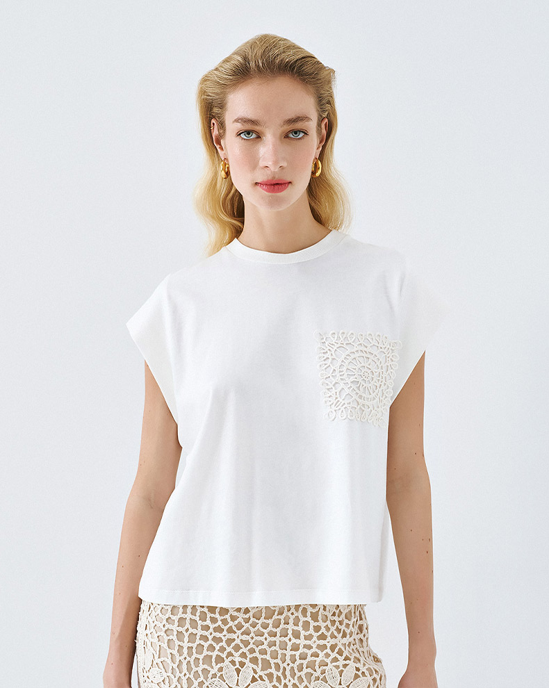 Blouse with motif - Access Fashion