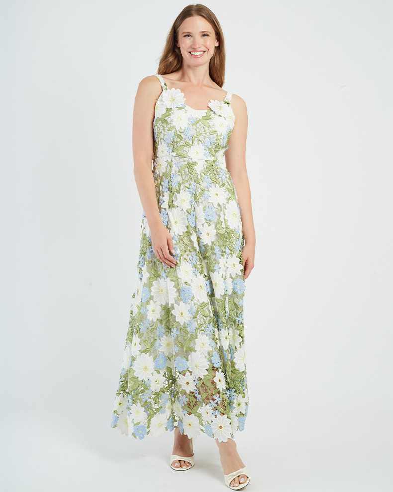 Long Lace Dress - Rene Derhy
