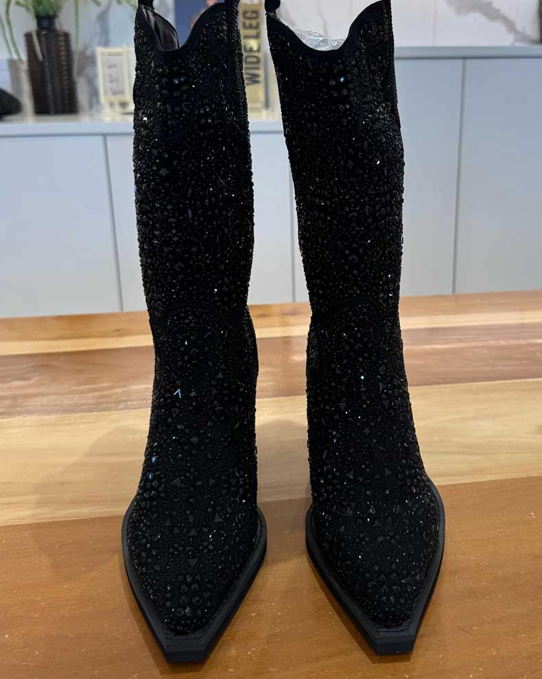 LADIES BOOTS CROSTA BLACK