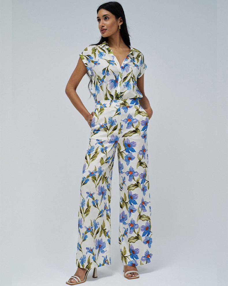 PRINTED TROUSERS