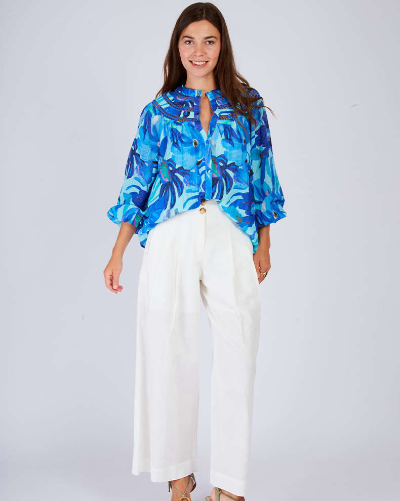 LABEL BLOUSE