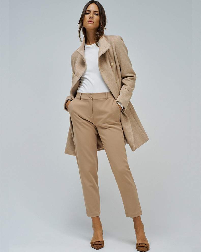 BASIC HIGH WAIST CHINO