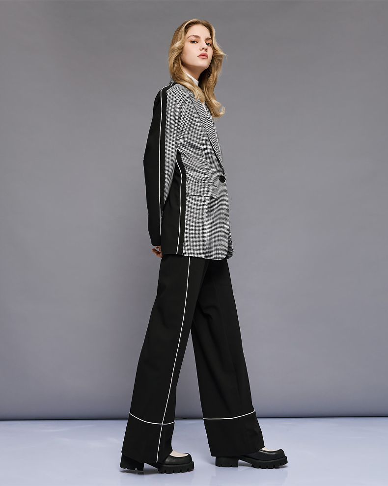 Παντελόνι με ρέλι BLACK 44