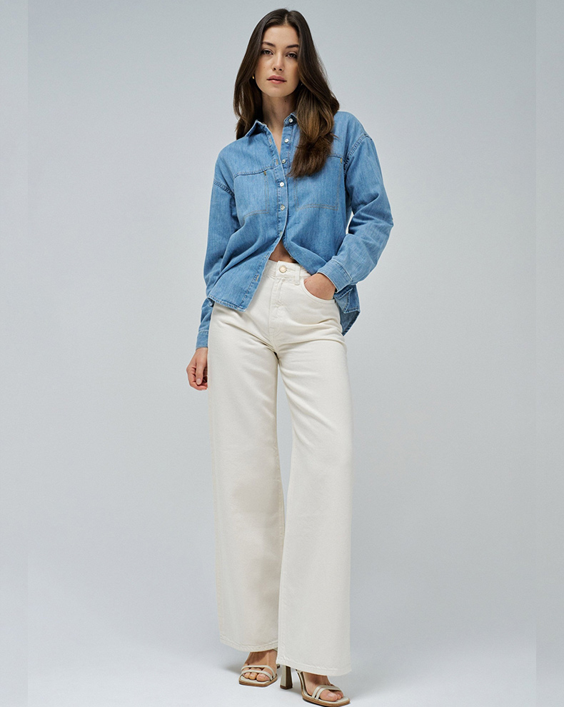 Wide Leg Jeans - Salsa Jeans