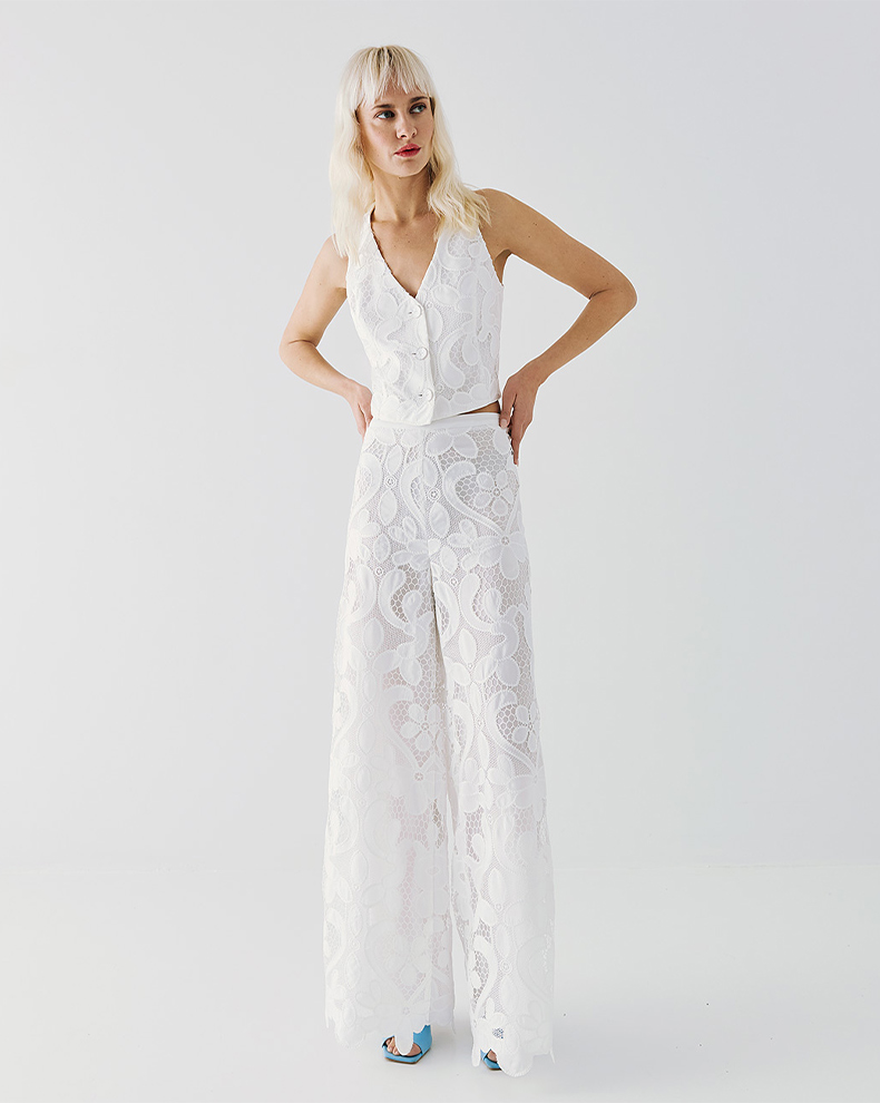 BROIDERIE PANTS