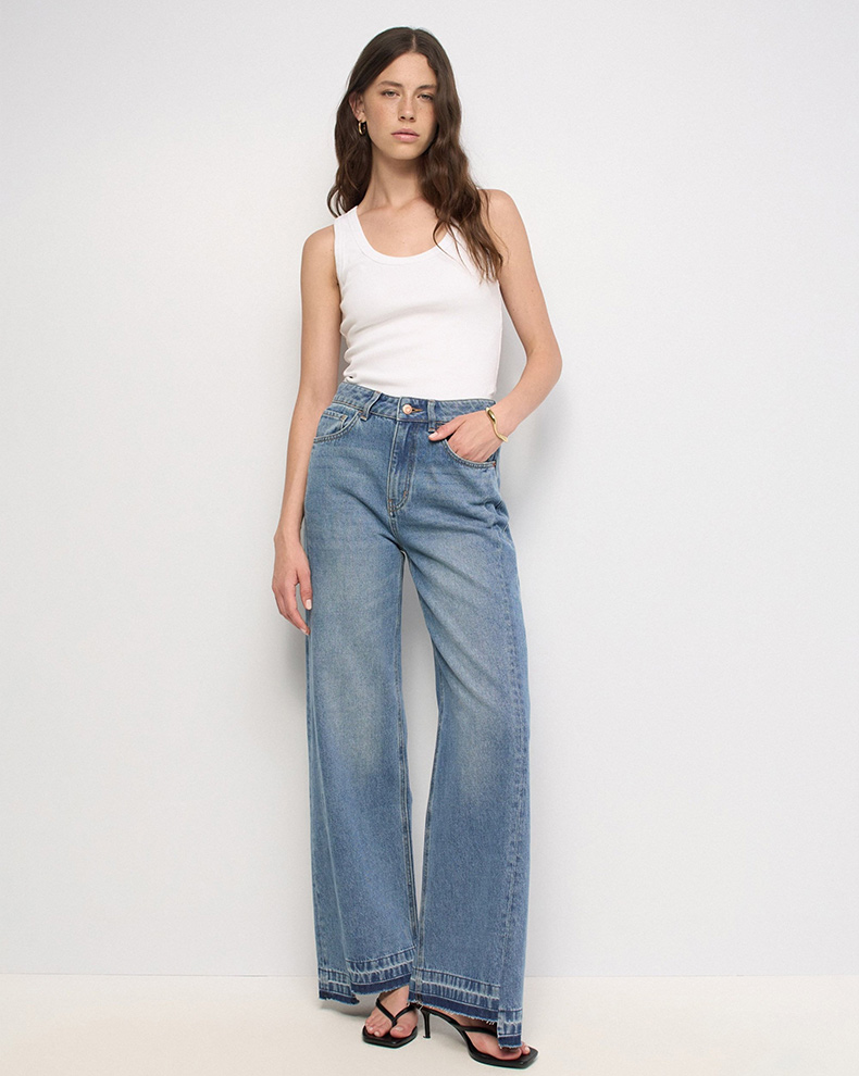 Wide Leg Jeans - Salsa Jeans