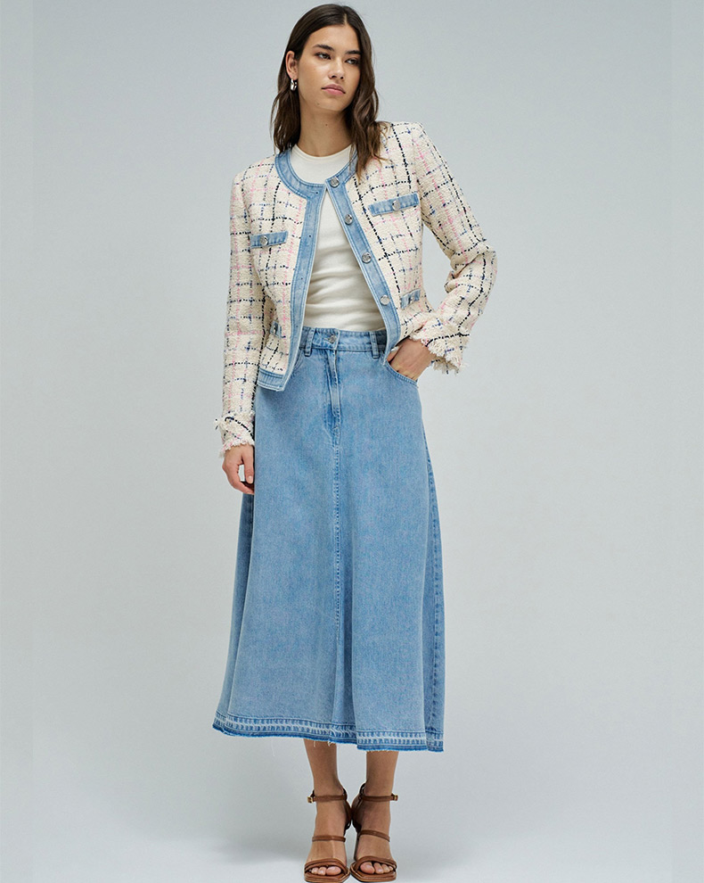 TWEED COAT - Salsa Jeans